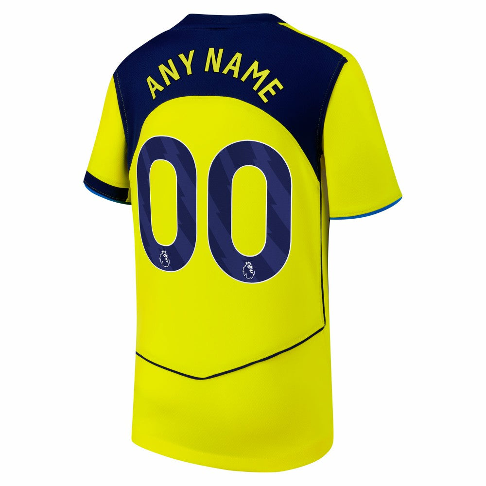 Tottenham Hotspur Youth 2025/26 Third Replica Custom Jersey - Yellow on sale
