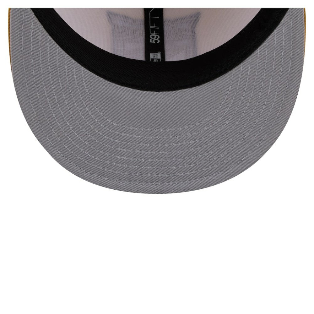 New York Rangers New Era Colorpack Two-Tone 59FIFTY Fitted Hat - Cream/Tan Hats