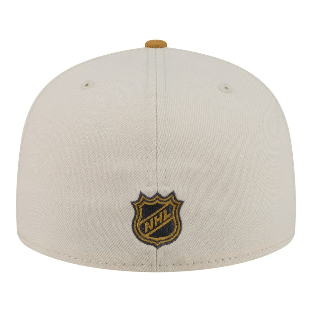 San Jose Sharks New Era Colorpack Two-Tone 59FIFTY Fitted Hat - Cream/Tan Hats
