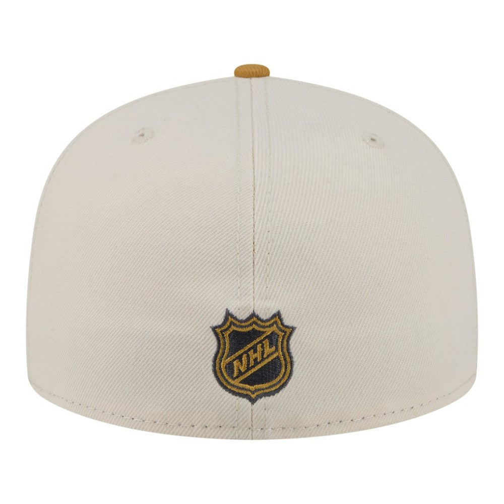 Utah Mammoth New Era Colorpack Two-Tone 59FIFTY Fitted Hat - Cream/Tan Hats