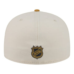 Utah Mammoth New Era Colorpack Two-Tone 59FIFTY Fitted Hat - Cream/Tan Hats