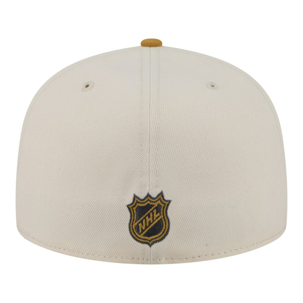 Washington Capitals New Era Colorpack Two-Tone 59FIFTY Fitted Hat - Cream/Tan Hats