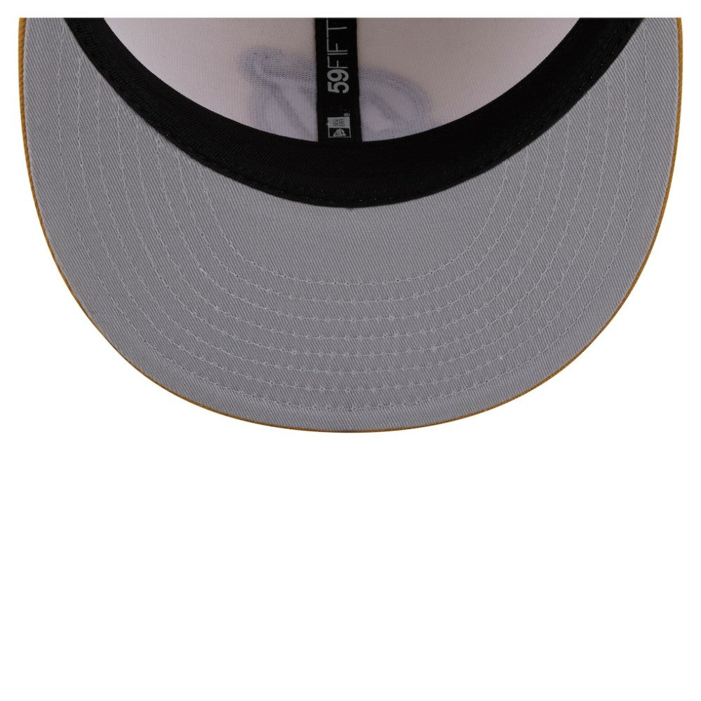 New Jersey Devils New Era Colorpack Two-Tone 59FIFTY Fitted Hat - Cream/Tan Jerseys