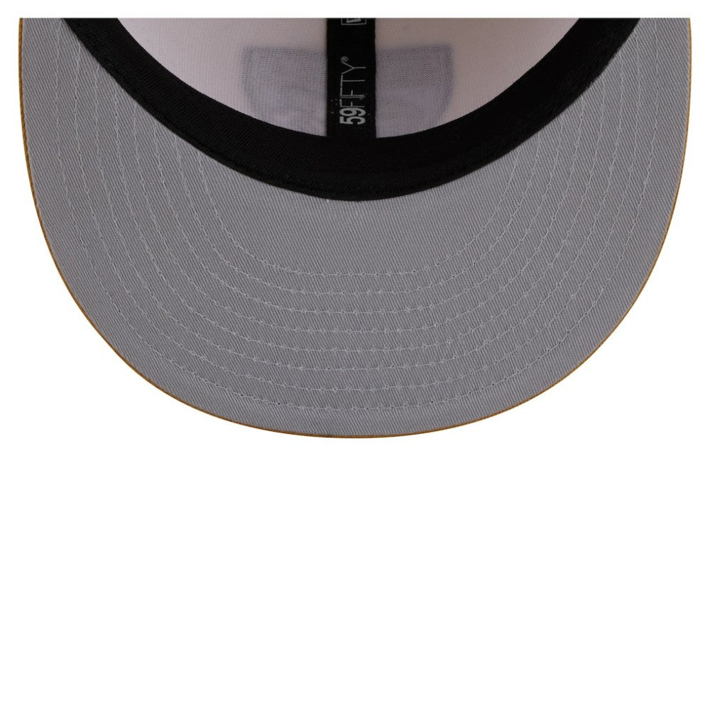 Florida Panthers New Era Colorpack Two-Tone 59FIFTY Fitted Hat - Cream/Tan Hats