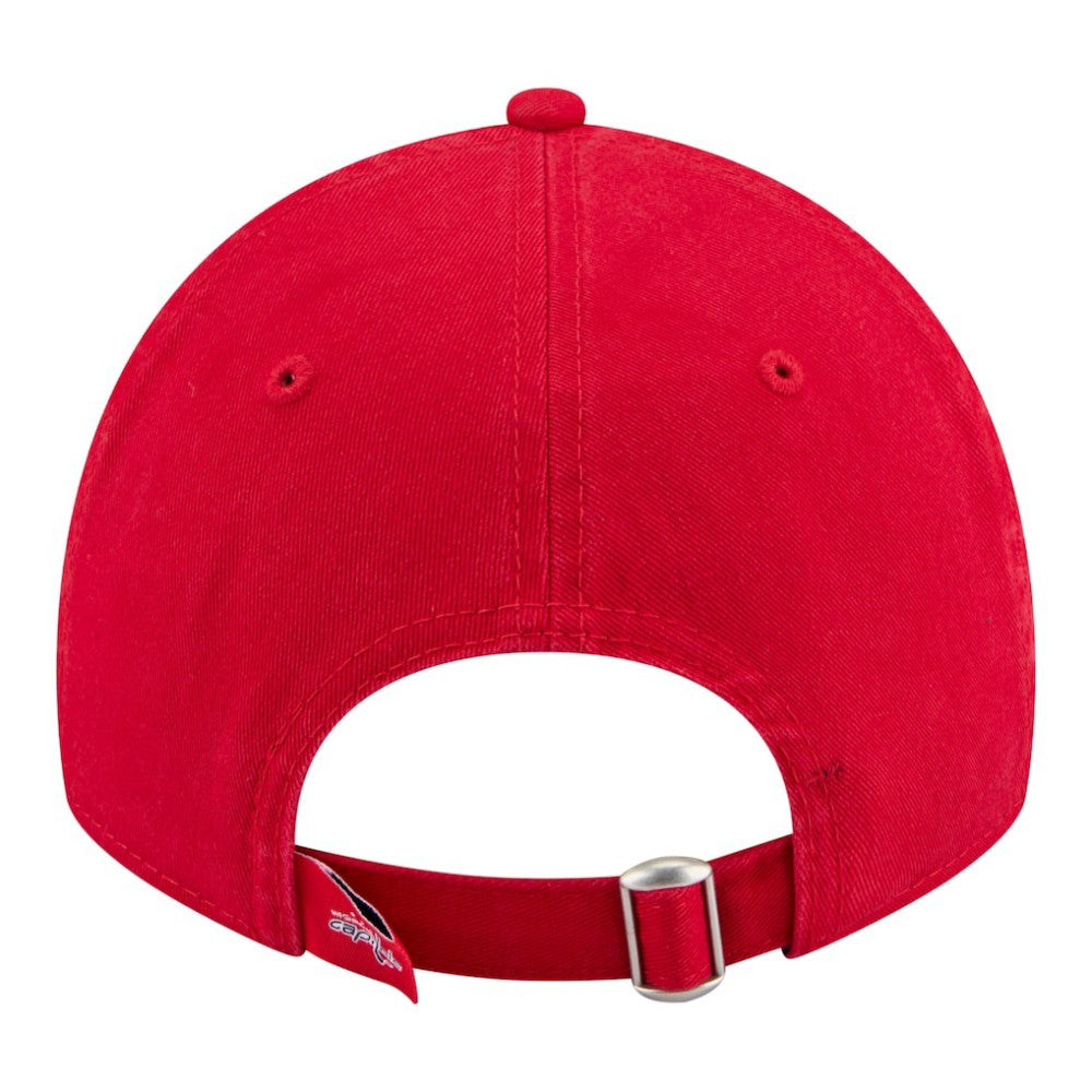Washington Capitals New Era Unisex Mascot Patch 9TWENTY Adjustable Hat - Red Hats