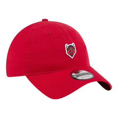 New Jersey Devils New Era Unisex Mascot Patch 9TWENTY Adjustable Hat - Red Jerseys
