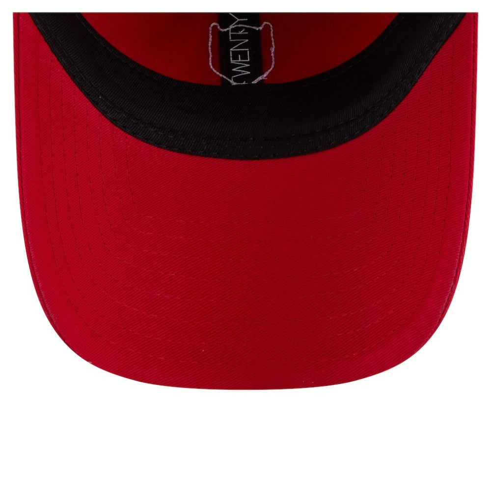 New Jersey Devils New Era Unisex Mascot Patch 9TWENTY Adjustable Hat - Red Jerseys