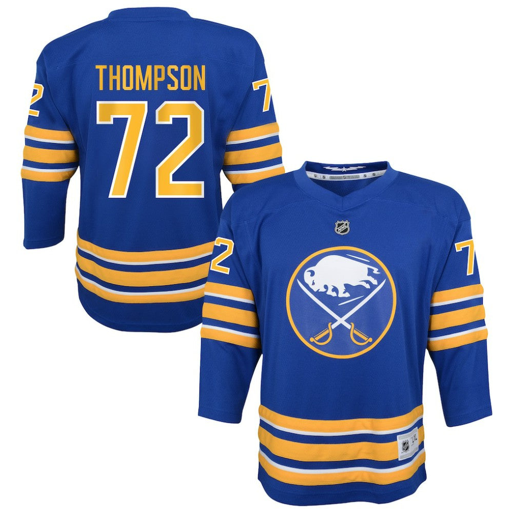 Tage Thompson Buffalo Sabres Outerstuff Youth Home Replica Jersey - Blue Jerseys
