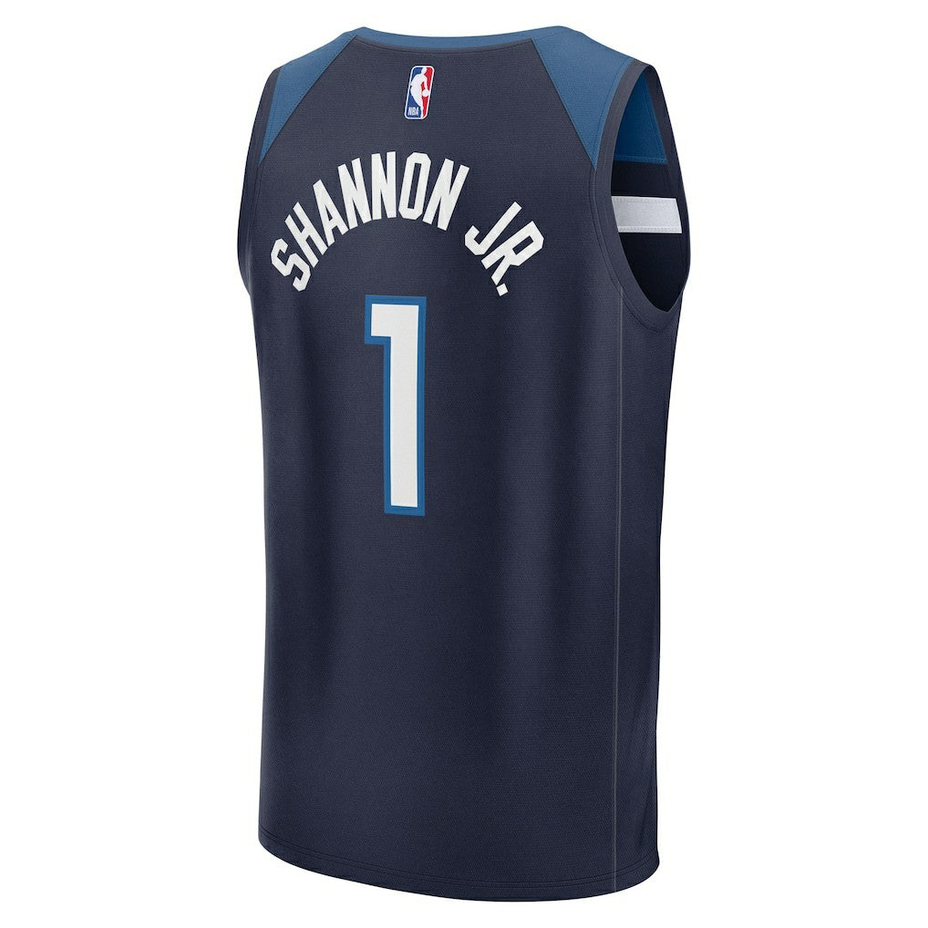 Terrence Shannon Jr. Minnesota Timberwolves Fast Break Replica Jersey - Navy - Icon Edition on sale