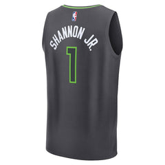 Terrence Shannon Jr. Minnesota Timberwolves Fast Break Replica Jersey - Statement Edition - Anthracite online
