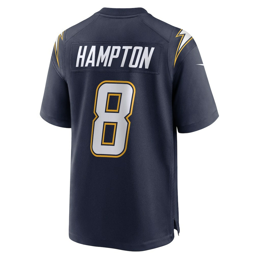 Omarion Hampton Los Angeles Chargers Alternate Super Chargers Game Player Jersey - Navy discount