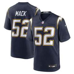 Khalil Mack Los Angeles Chargers Alternate Super Chargers Game Player Jersey - Navy sale