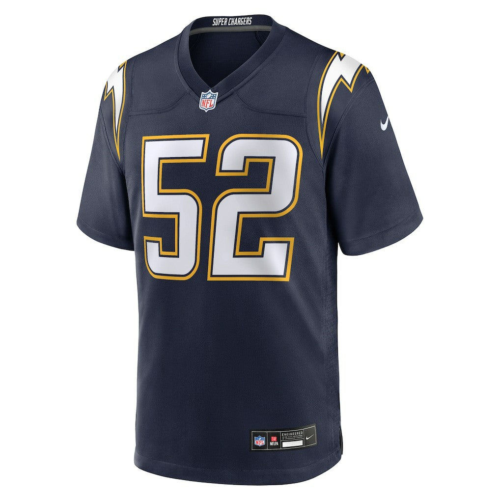 Khalil Mack Los Angeles Chargers Alternate Super Chargers Game Player Jersey - Navy sale
