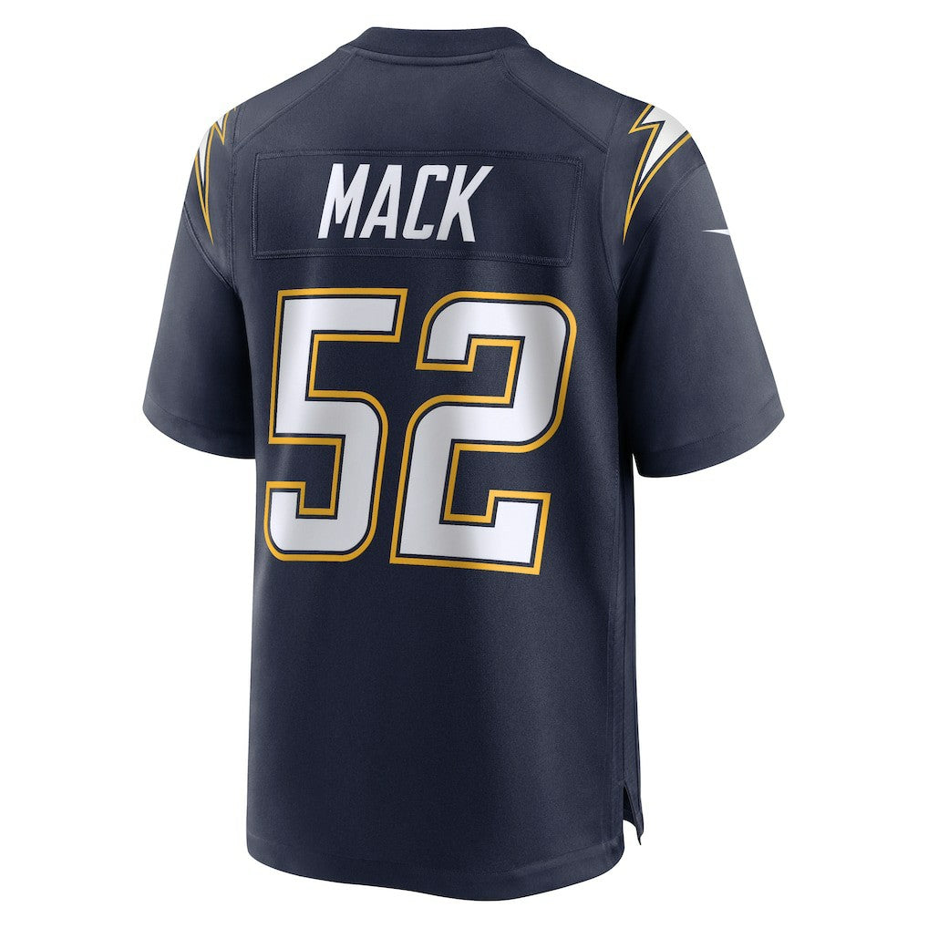 Khalil Mack Los Angeles Chargers Alternate Super Chargers Game Player Jersey - Navy sale