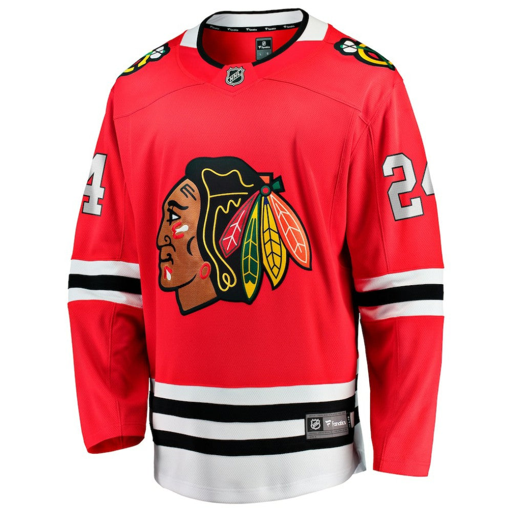 Sam Lafferty Chicago Blackhawks Fanatics Home Breakaway Jersey - Red Jerseys