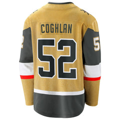 Dylan Coghlan Vegas Golden Knights Fanatics Home Breakaway Jersey - Gold Jerseys