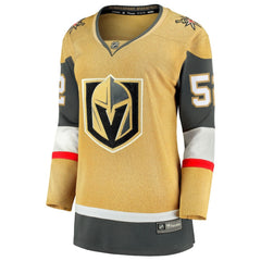 Dylan Coghlan Vegas Golden Knights Fanatics Women's Home Breakaway Jersey - Gold Jerseys