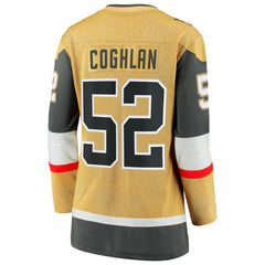 Dylan Coghlan Vegas Golden Knights Fanatics Women's Home Breakaway Jersey - Gold Jerseys