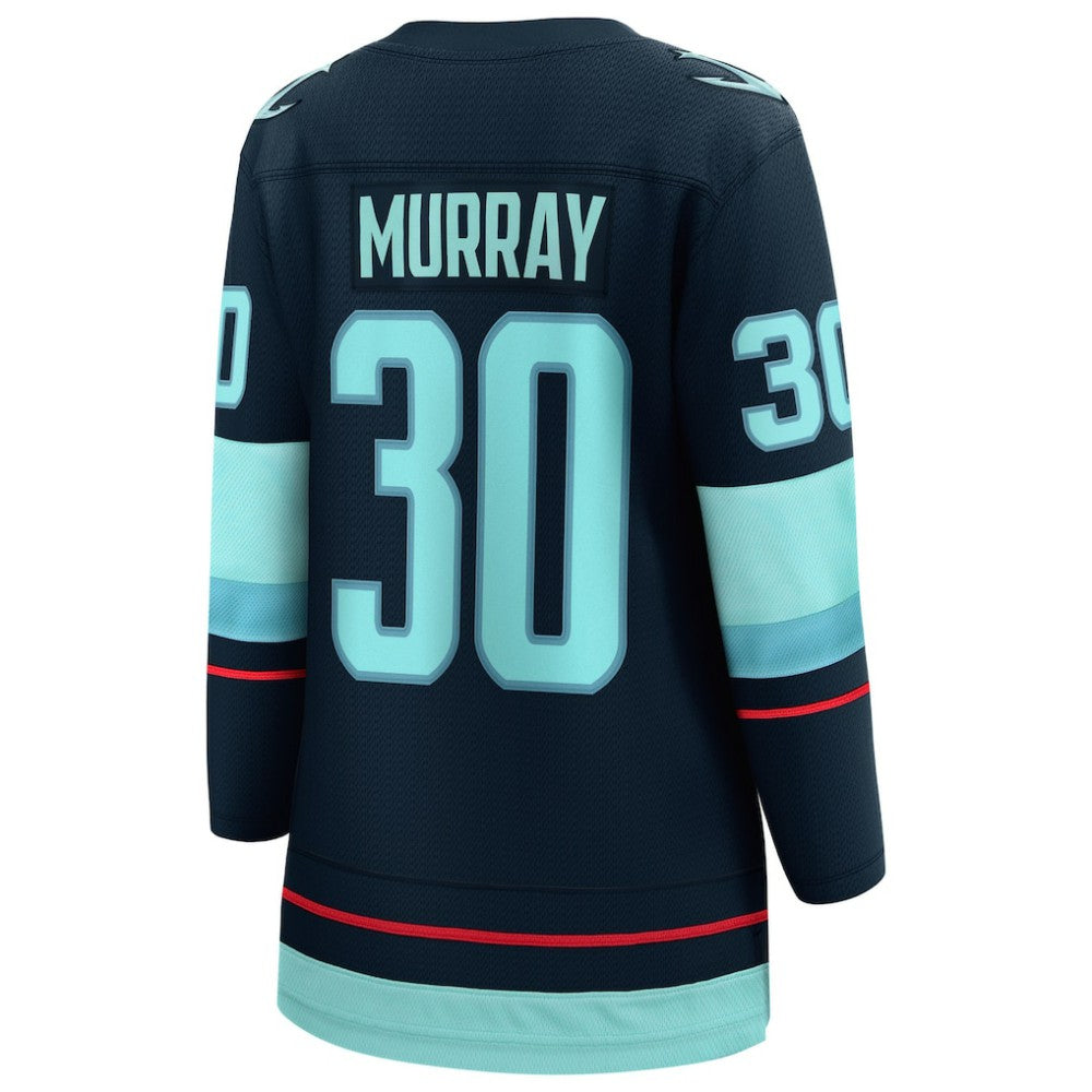 Matt Murray Seattle Kraken Fanatics Women's Home Breakaway Jersey - Deep Sea Blue Jerseys