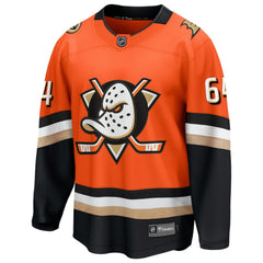 Mikael Granlund Anaheim Ducks Fanatics Home Breakaway Jersey - Orange Jerseys