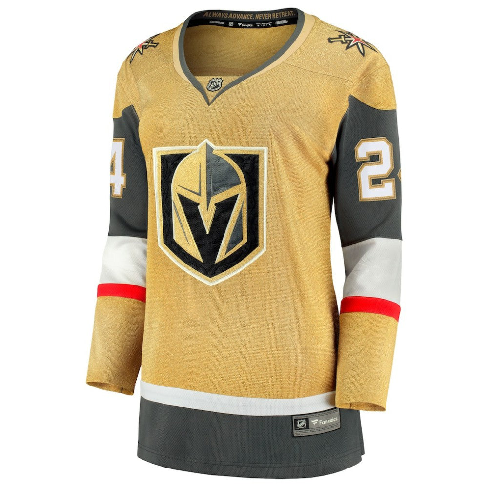 Jaycob Megna Vegas Golden Knights Fanatics Women's Home Breakaway Jersey - Gold Jerseys