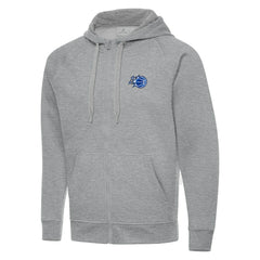 Orlando Magic Antigua New Logo Victory Full-Zip Hooded Sweatshirt - Heather Gray discount