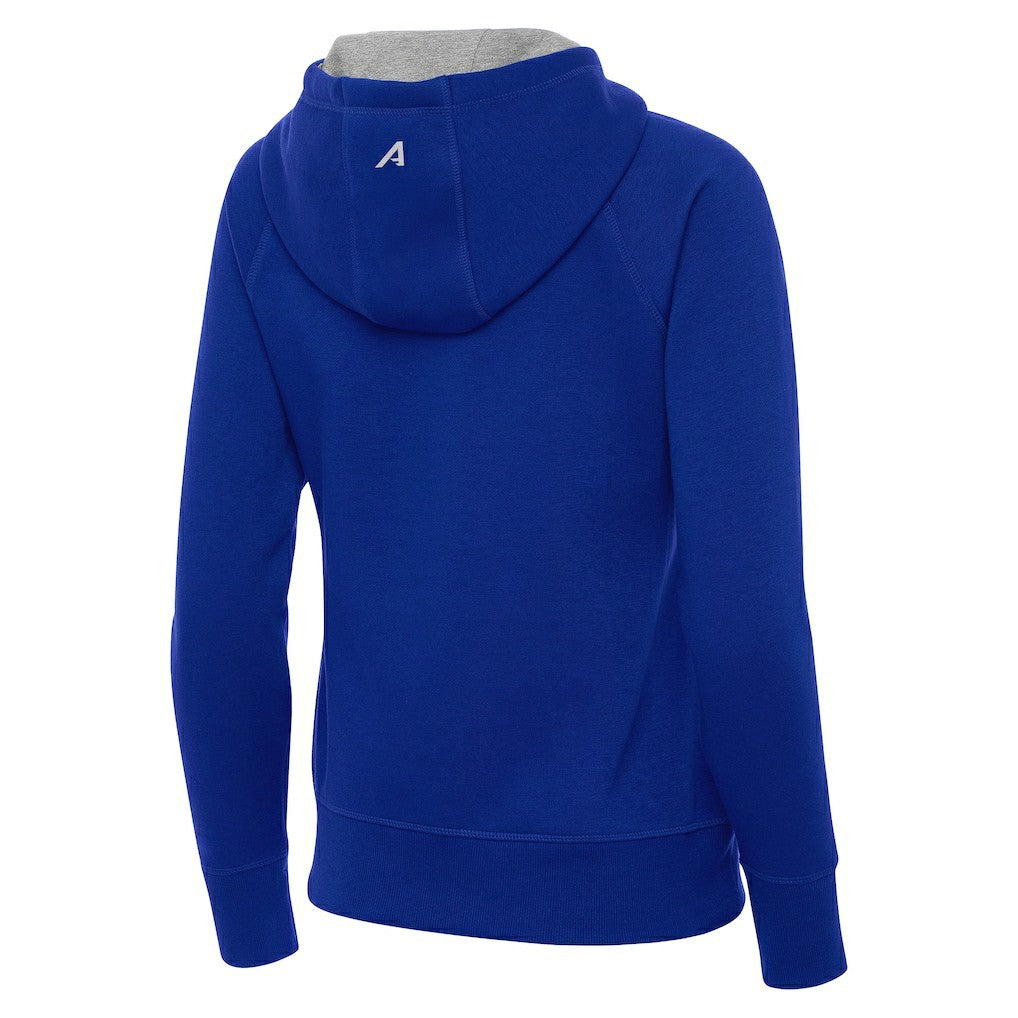 Orlando Magic Antigua Women's New Logo Victory Full-Zip Hooded Sweatshirt - Royal online