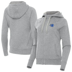Orlando Magic Antigua Women's New Logo Victory Full-Zip Hooded Sweatshirt - Heather Gray outlet