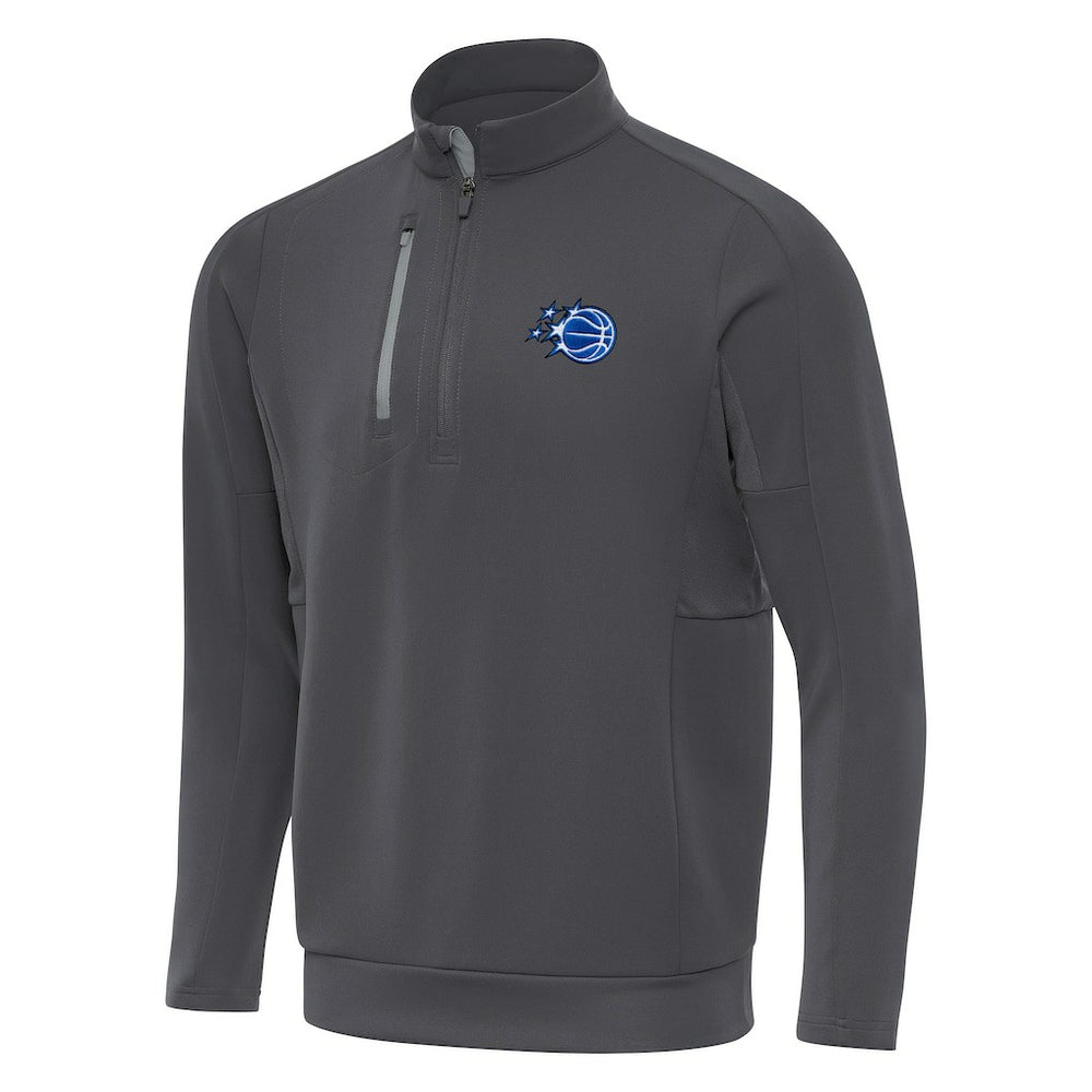 Orlando Magic Antigua New Logo Generation Quarter-Zip Pullover Top - Pewter sale