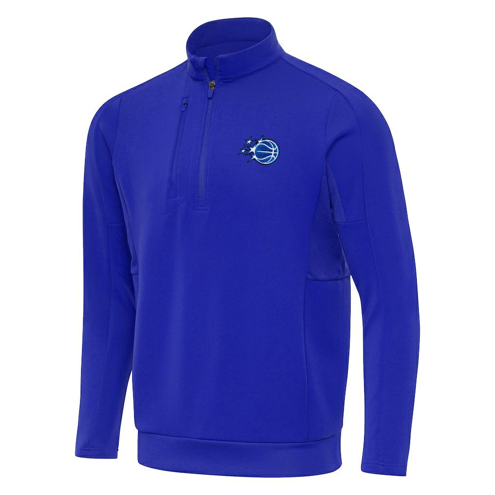 Orlando Magic Antigua New Logo Generation Quarter-Zip Pullover Top - Royal discount
