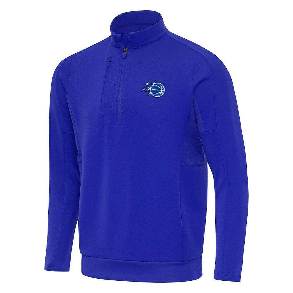 Orlando Magic Antigua New Logo Generation Quarter-Zip Pullover Top - Royal discount