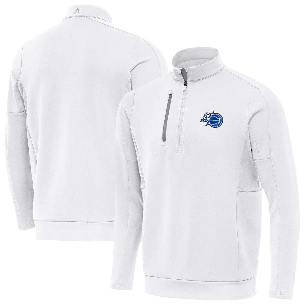 Orlando Magic Antigua New Logo Generation Quarter-Zip Pullover Top - White sale
