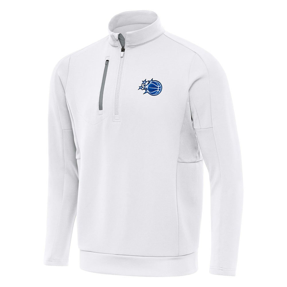 Orlando Magic Antigua New Logo Generation Quarter-Zip Pullover Top - White sale