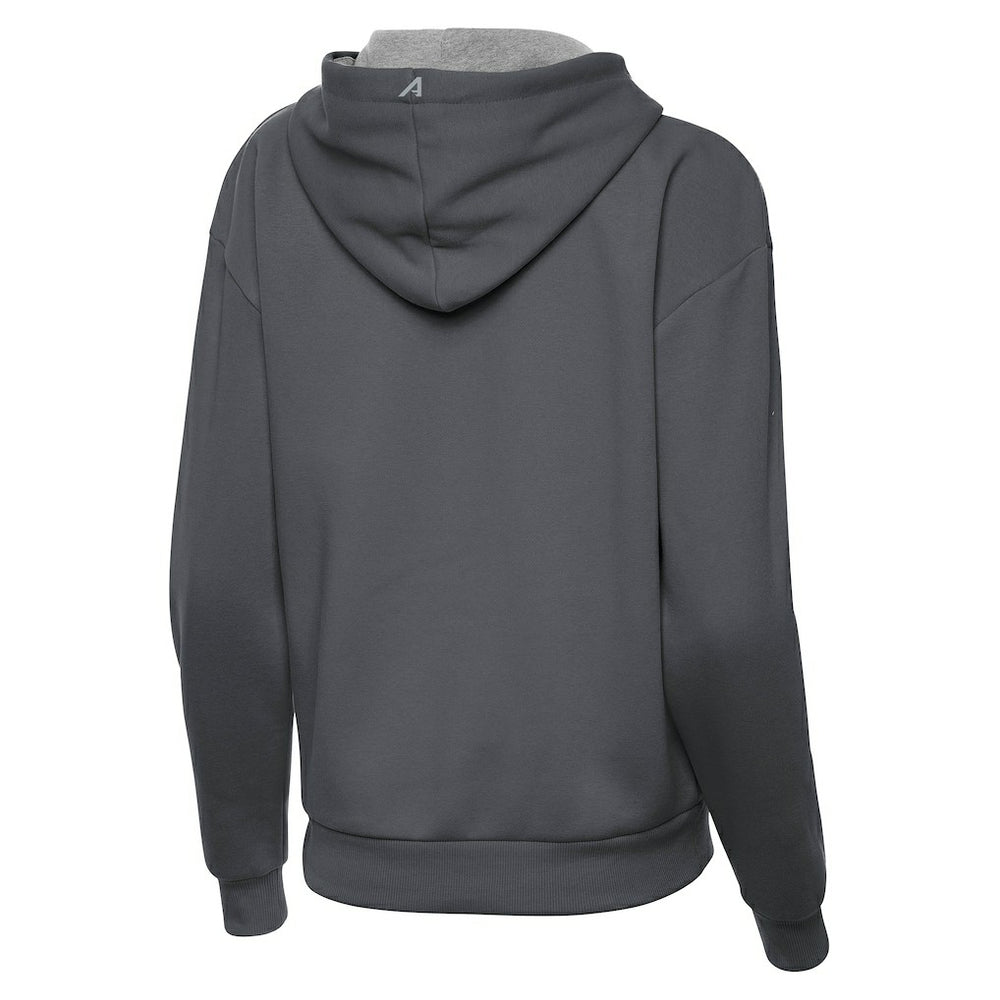 Orlando Magic Antigua Women's New Logo Victory Pullover Hoodie - Charcoal on sale