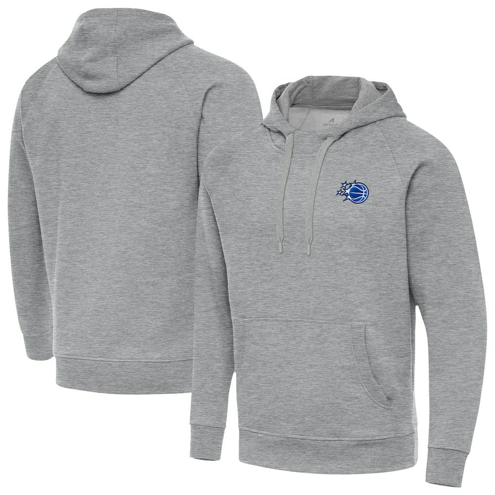 Orlando Magic Antigua New Logo Tall Victory Pullover Hoodie - Heather Gray online