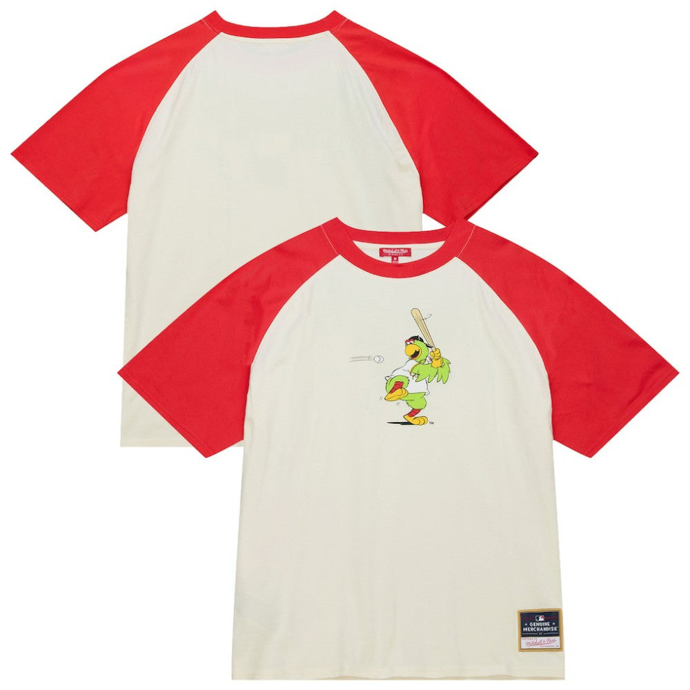 Pittsburgh Pirates Women's Boyfriend Raglan T-Shirt Cream