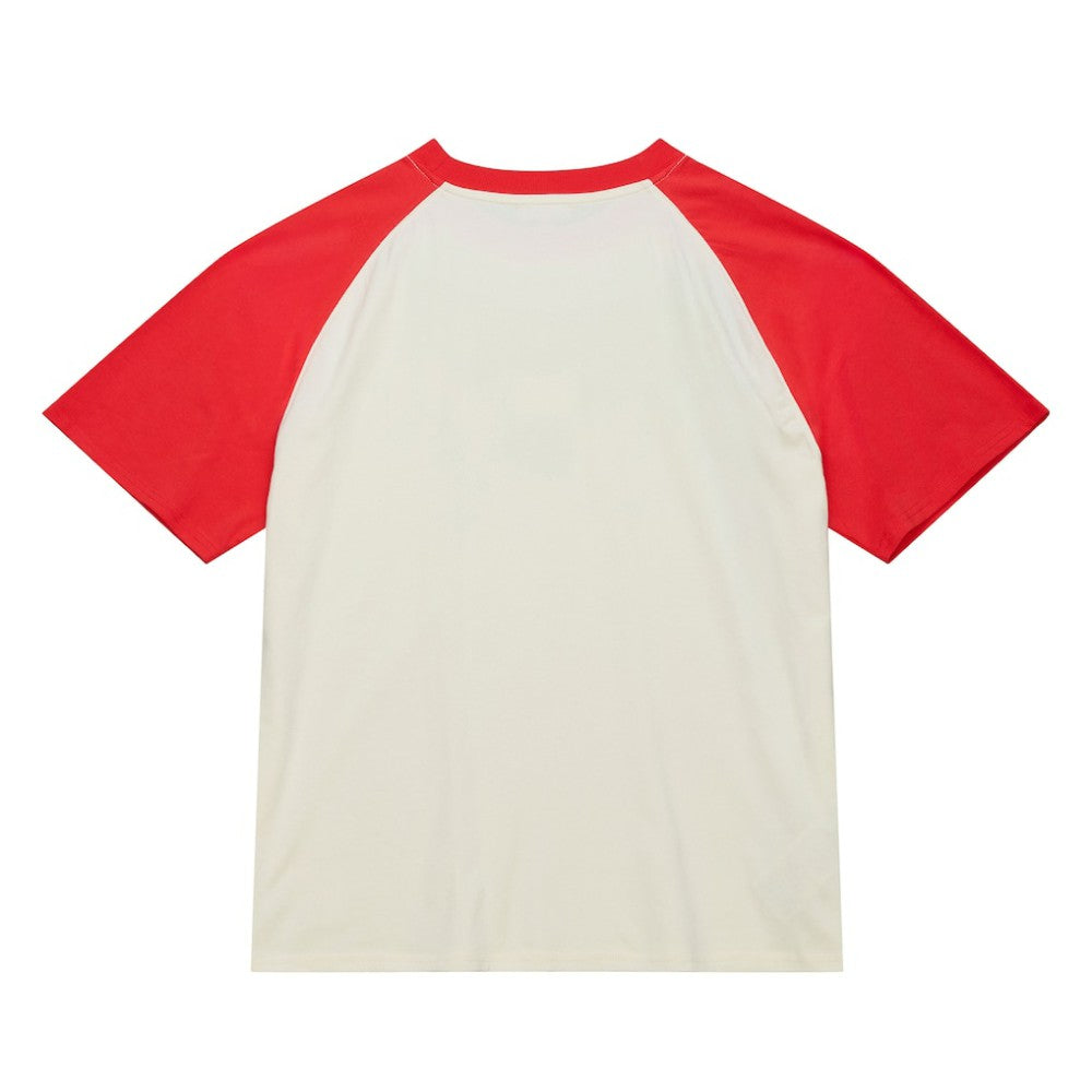 Pittsburgh Pirates Women's Boyfriend Raglan T-Shirt Cream
