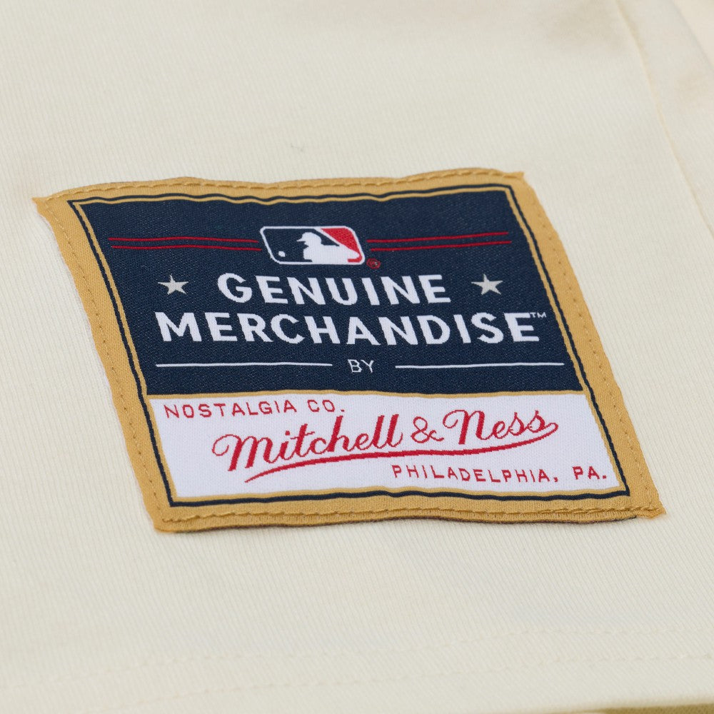 Cincinnati Reds Women's Boyfriend Raglan T-Shirt Cream