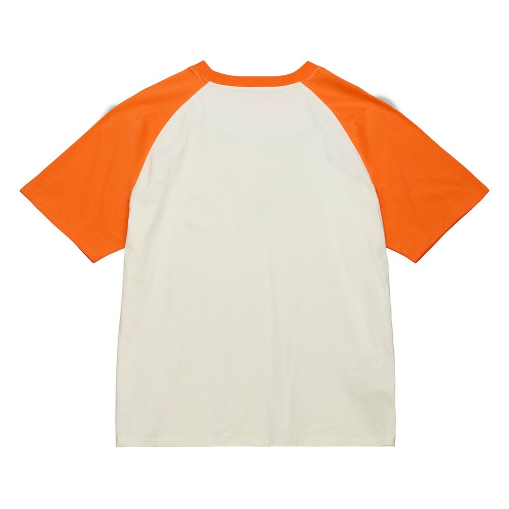 Baltimore Orioles Women's Boyfriend Raglan T-Shirt Cream