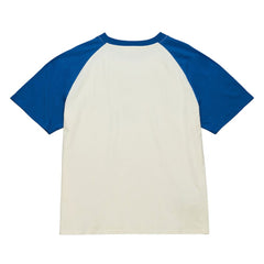 Chicago Cubs Women's Boyfriend Raglan T-Shirt Cream