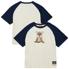 Seattle Mariners Women's Boyfriend Raglan T-Shirt Cream