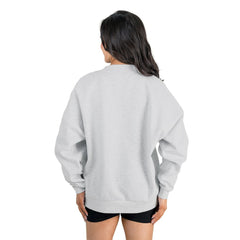 Cincinnati Bengals Gameday Couture Women's Home Turf Oversized Premium Fleece Pullover Sweatshirt - Ash discount