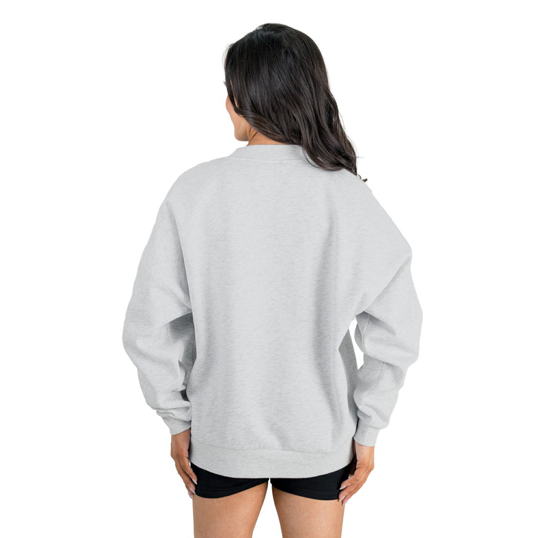 Green Bay Packers Gameday Couture Women's Home Turf Oversized Premium Fleece Pullover Sweatshirt - Ash for sale