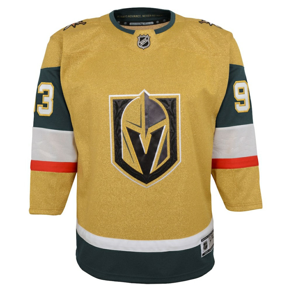 Mitch Marner Vegas Golden Knights Outerstuff Youth Premier Player Jersey - Gold Jerseys