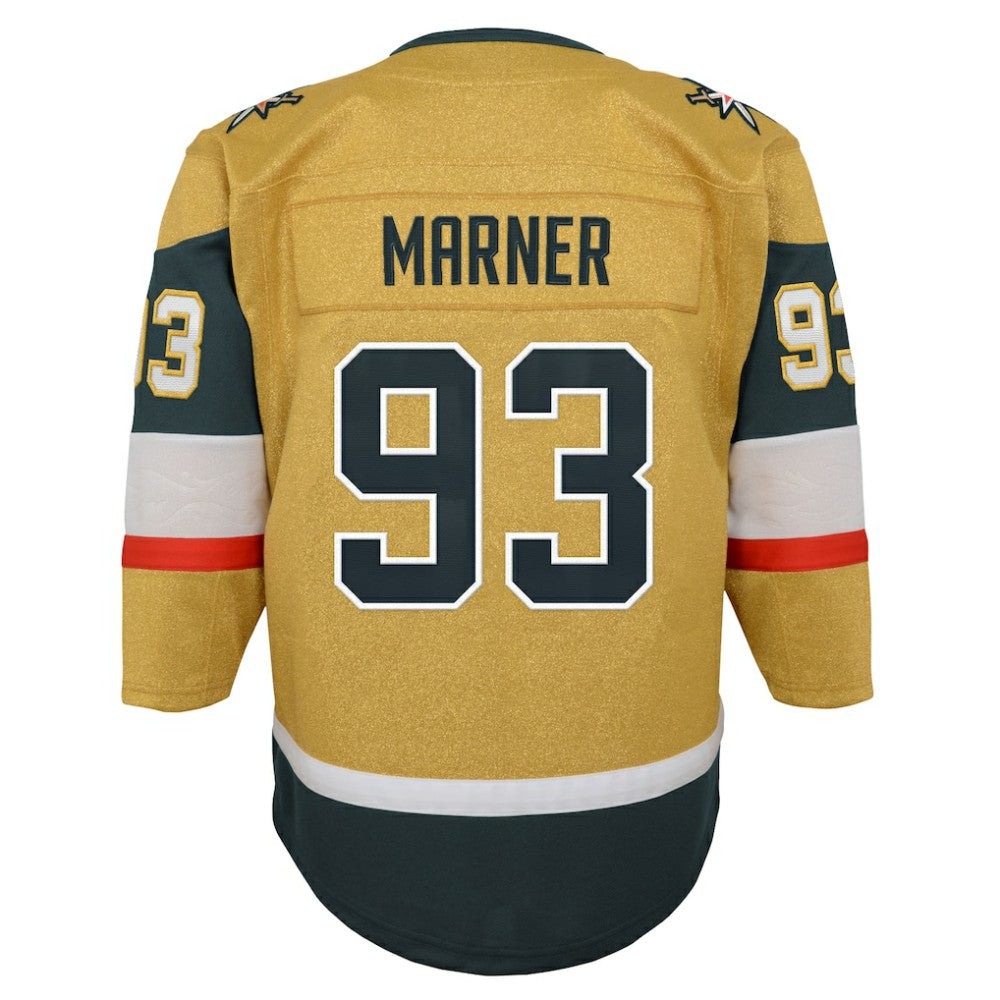 Mitch Marner Vegas Golden Knights Outerstuff Youth Premier Player Jersey - Gold Jerseys