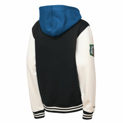 Minnesota Timberwolves Youth Hardwood Classics Courtside Fleece Full-Snap Hooded Jacket - Black outlet