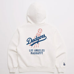 Los Angeles Dodgers Madhappy x MLB Unisex Heavyweight Fleece Hoodie White