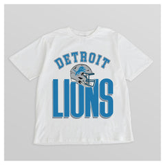 Detroit Lions Gameday Couture Women's Oversized Classic Fierce Focus T-Shirt - White online