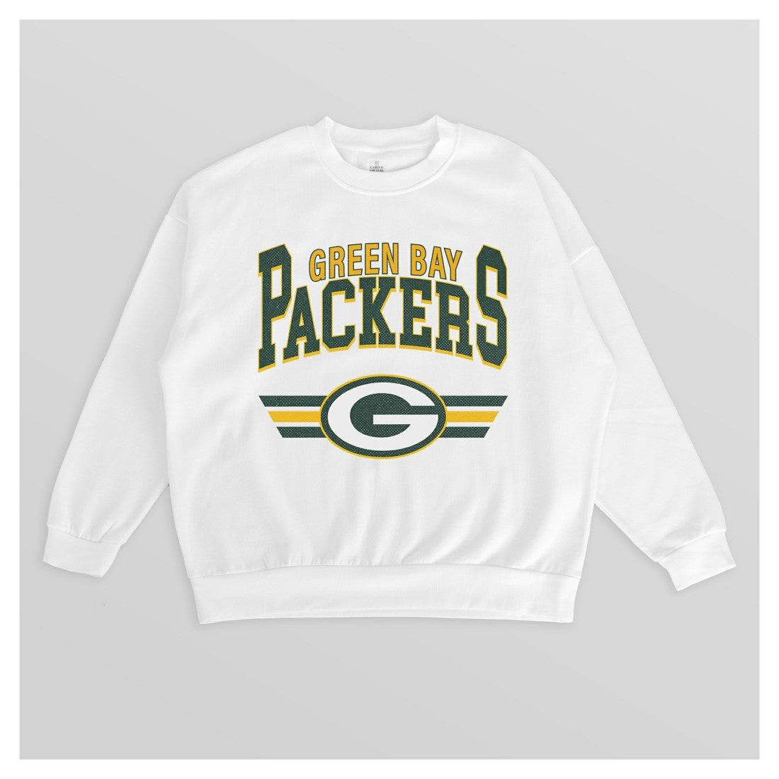 Green Bay Packers Gameday Couture Women's Swift Strike Premium Oversized Fleece Pullover Sweatshirt - White outlet