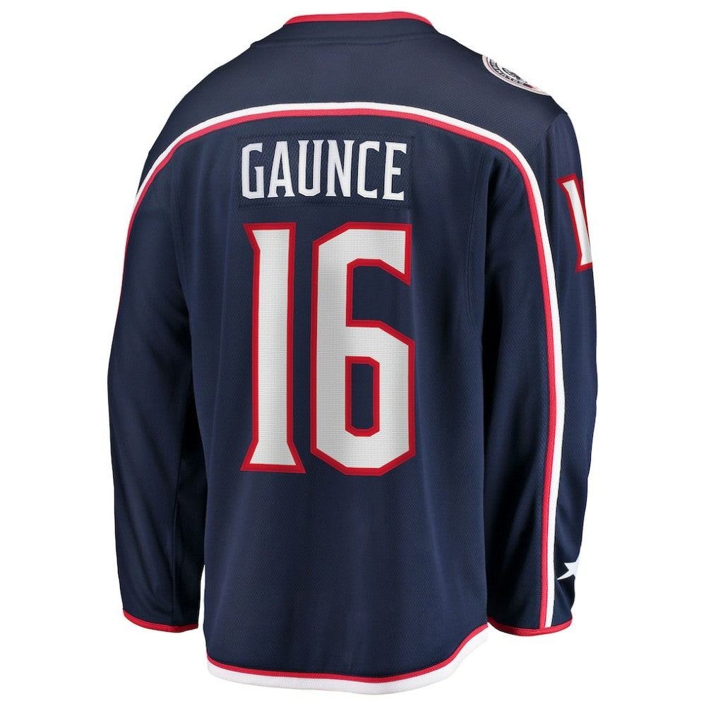 Brendan Gaunce Columbus Blue Jackets Fanatics Home Breakaway Jersey - Navy Jerseys